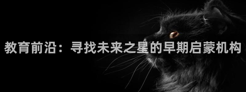 威九国际X8：教育前沿：寻找未来之星的早期启蒙机构
