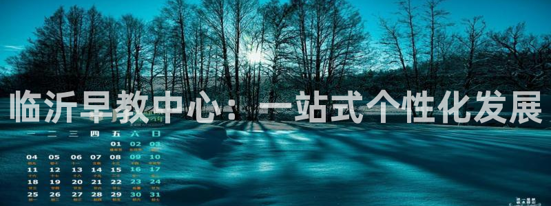 威九国际观看：临沂早教中心：一站式个性化发展