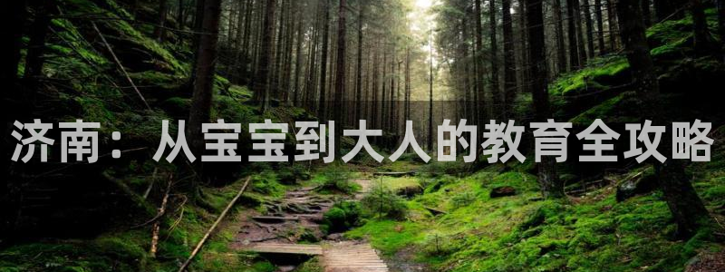 威九国际黄威尼斯:济南:从宝宝到大人的教育全攻略