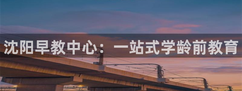 威九国际网站安全吗:沈阳早教中心:一站式学龄前教育