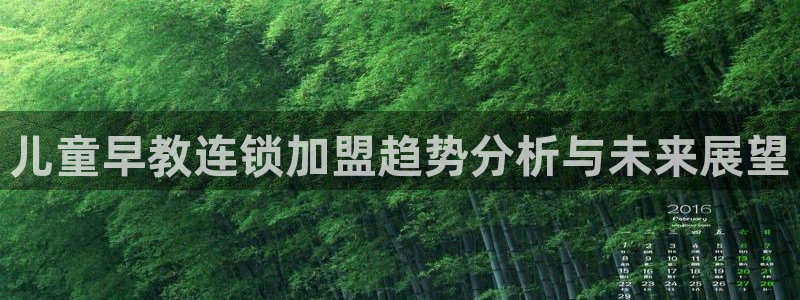 78mapp威九国际人民网：儿童早教连锁加盟趋势分析与未来展望