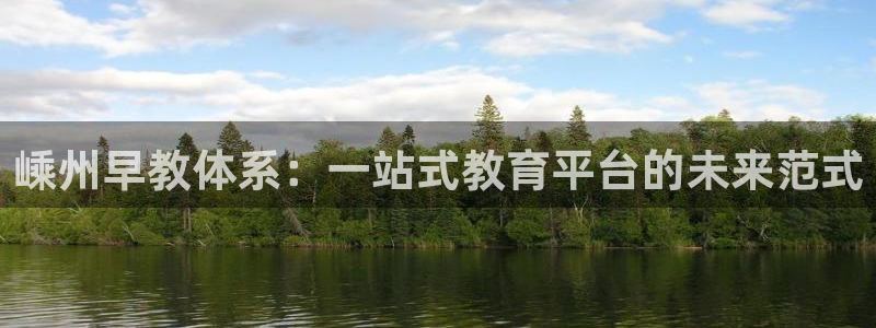 威九国际网站怎么样:嵊州早教体系:一站式教育平台的未来范式