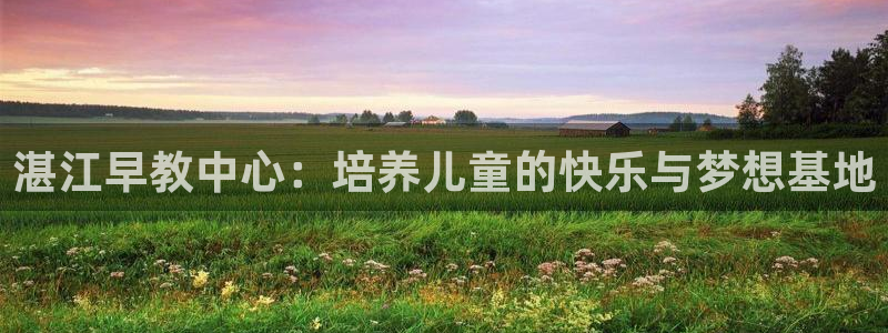 威九国际宣传片：湛江早教中心：培养儿童的快乐与梦想基地