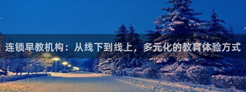 威九国际抡里：连锁早教机构：从线下到线上，多元化的教育体验方式