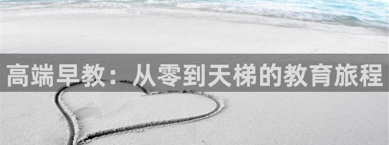 威九国际旗下艺人有谁：高端早教：从零到天梯的教育旅程