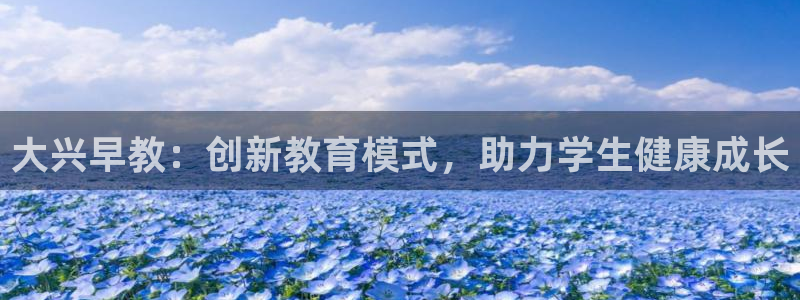 威九国际最新:大兴早教:创新教育模式,助力学生健康成长