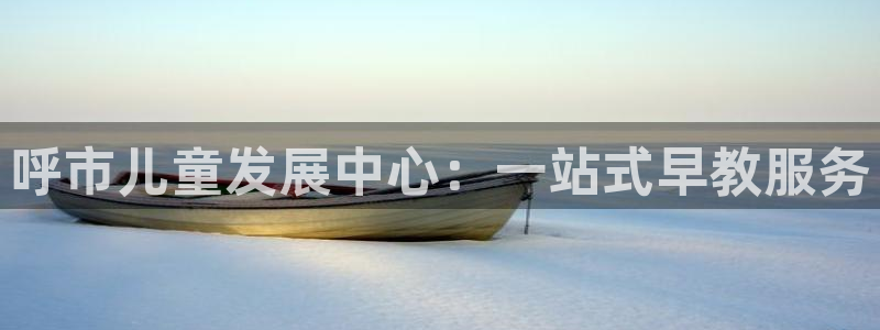 威九国际真人玩家在线对战:呼市儿童发展中心:一站式早教服务