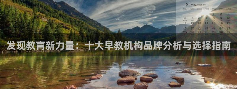 威九国际电视：发现教育新力量：十大早教机构品牌分析与选择指南